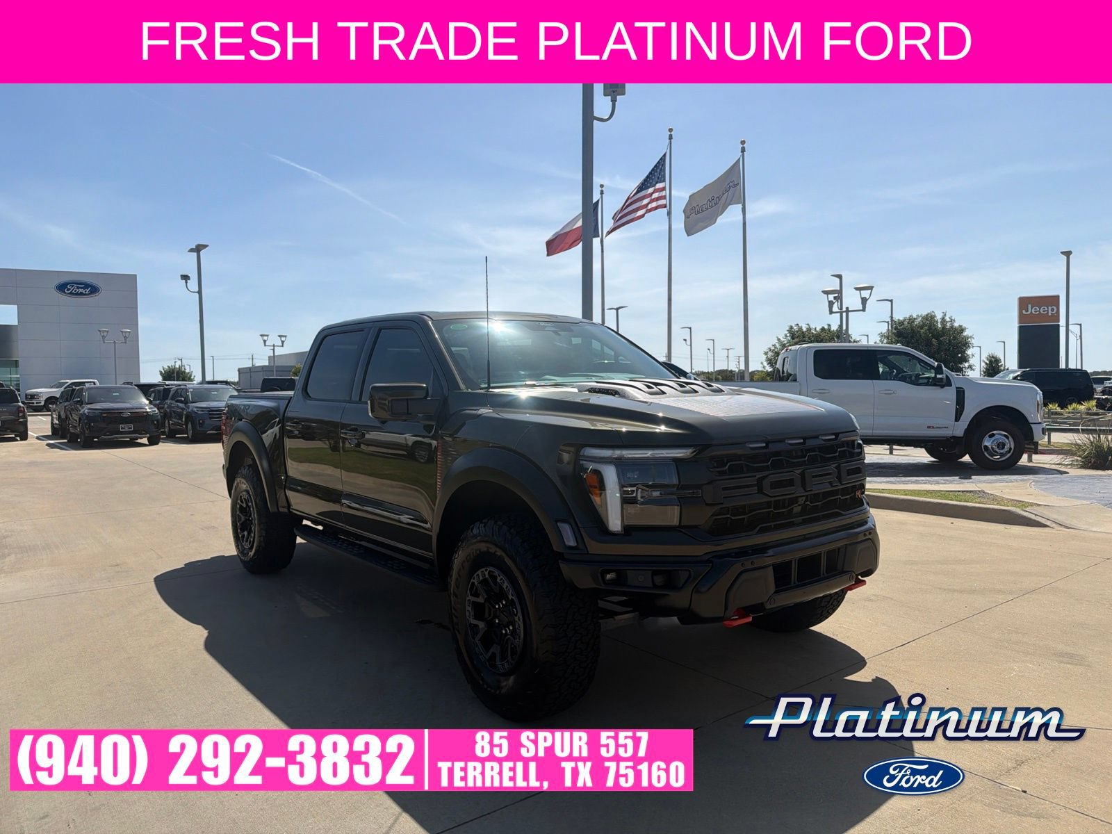 Certified 2026 Ford F150 Raptor w/ Equipment Group 803A Raptor R AWD/4WD image 7