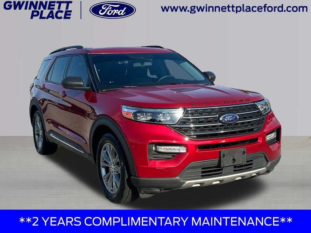 Certified 2021 Ford Explorer XLT w/ Equipment Group 202A RWD image 3