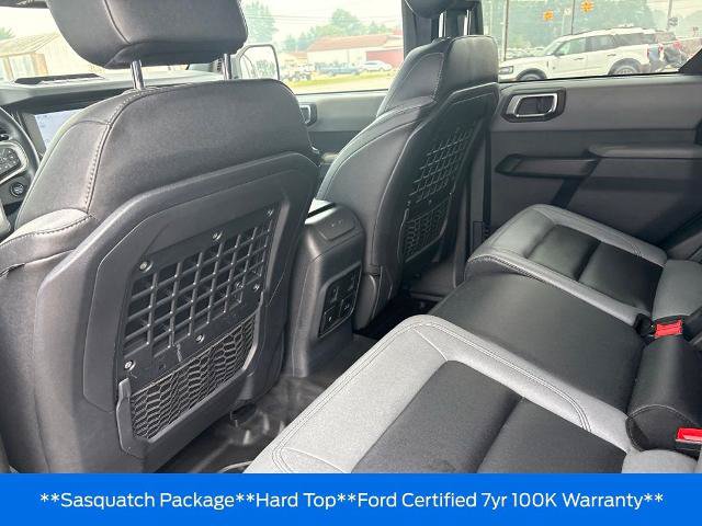 Certified 2023 Ford Bronco Big Bend w/ Sasquatch Package AWD/4WD image 30