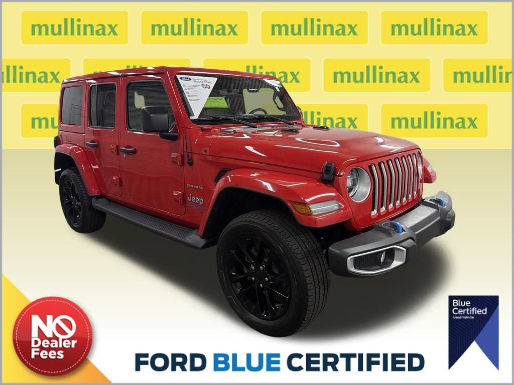 Used 2022 Jeep Wrangler Unlimited Sahara image 1