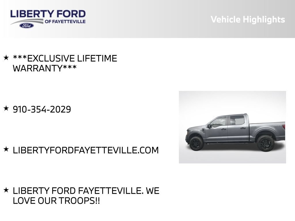 Certified 2024 Ford F150 STX w/ Equipment Group 201A FX4 AWD/4WD image 5
