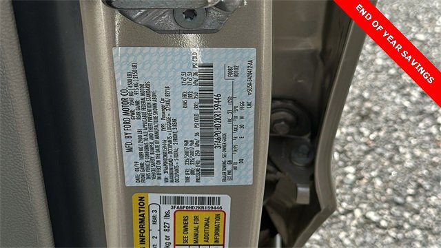 Certified 2019 Ford Fusion SE image 32