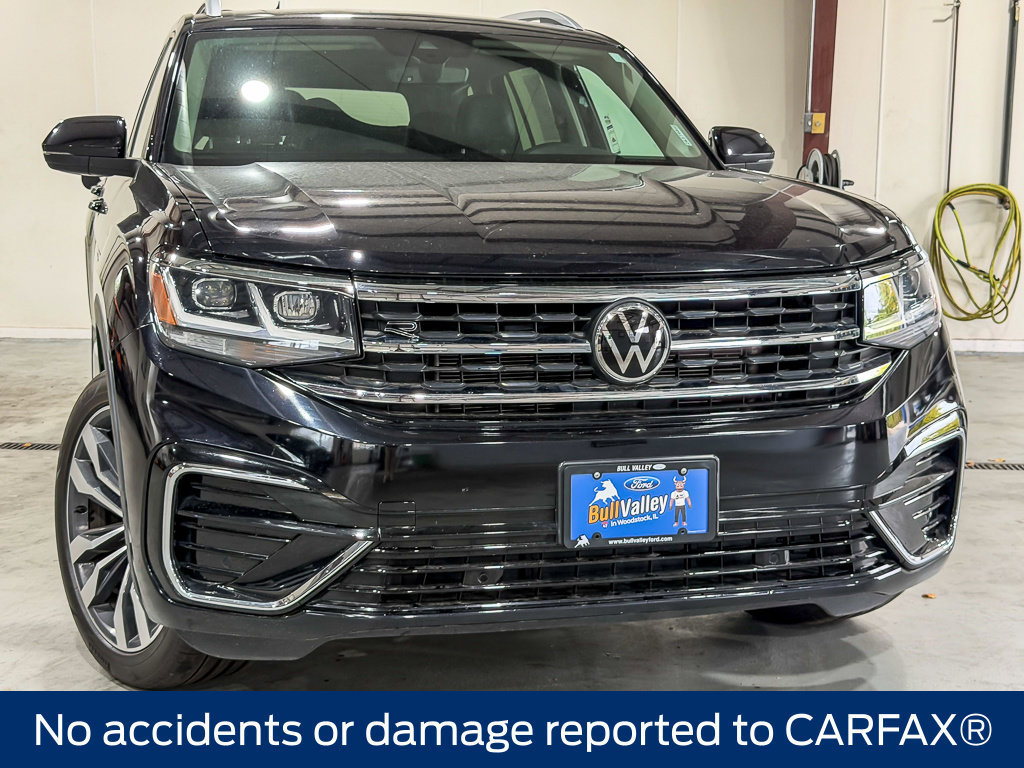 Used 2021 Volkswagen Atlas SEL R-Line w/ MDO Package (Bench Seat) AWD/4WD image 2