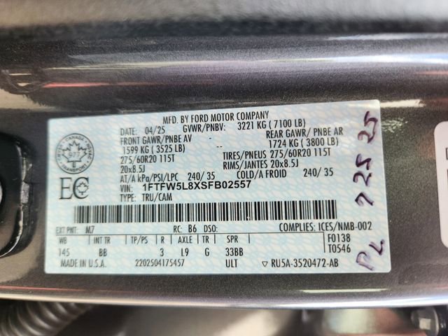 Certified 2025 Ford F150 Lariat AWD/4WD image 29