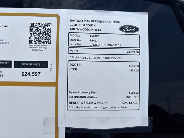 Certified 2023 Ford Escape Active w/ Cold Weather Package FWD image 2