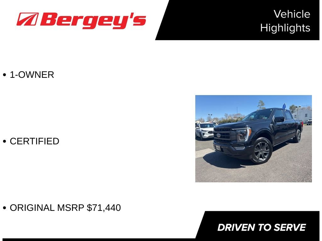 Certified 2023 Ford F150 Lariat w/ Equipment Group 502A High AWD/4WD image 5