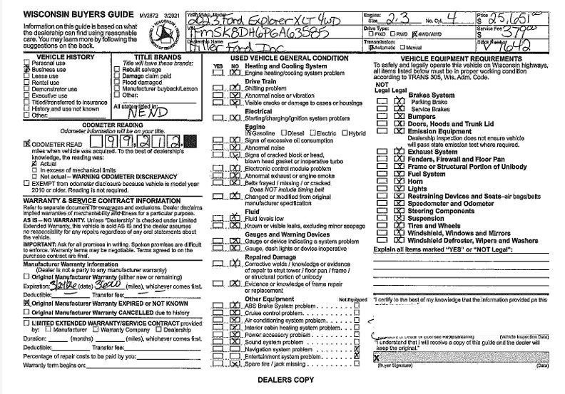 Certified 2023 Ford Explorer XLT image 44