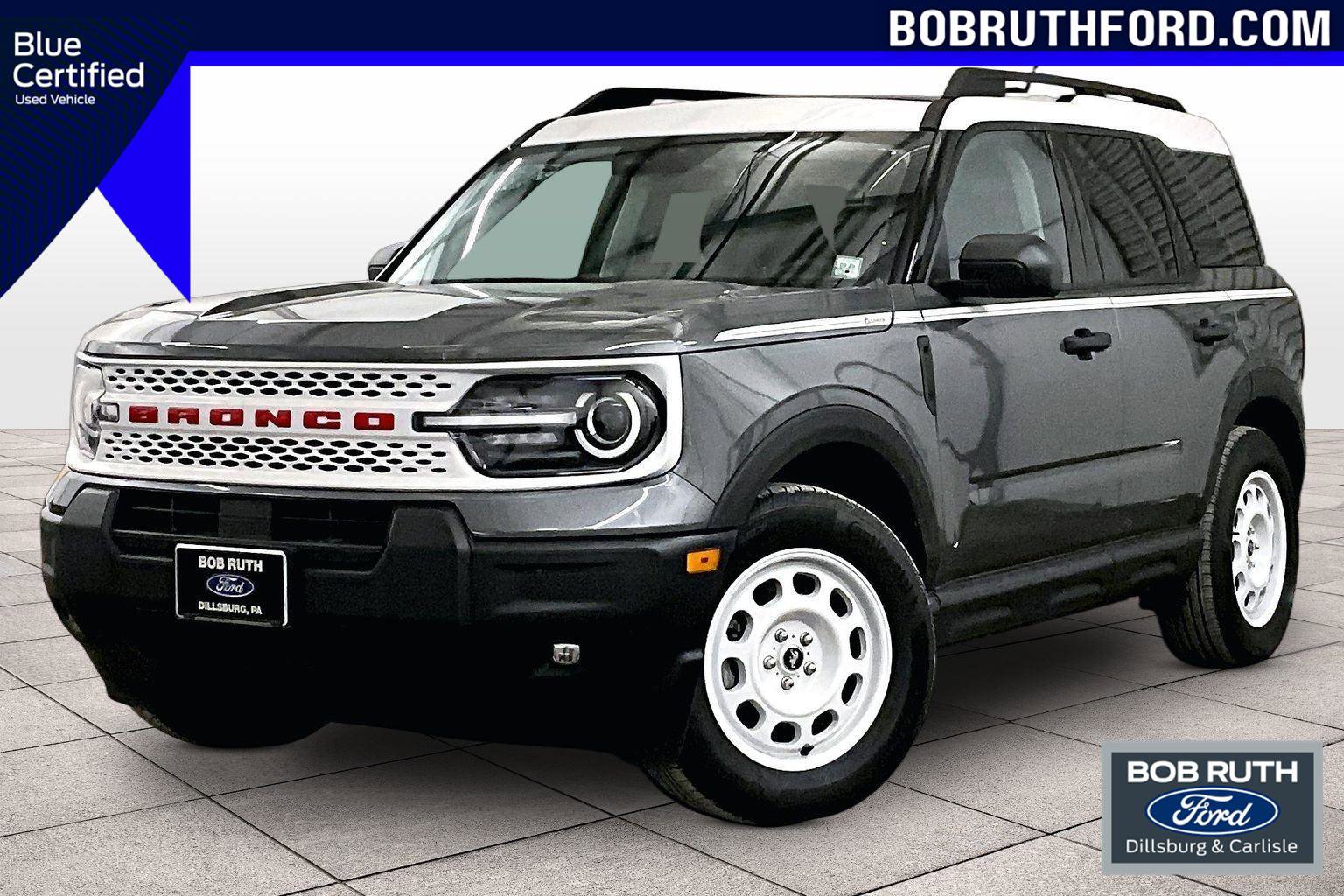 Certified 2025 Ford Bronco Sport Heritage w/ Convenience Package image 1