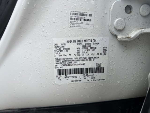 Certified 2021 Ford Explorer ST w/ Equipment Group 401A AWD/4WD image 27