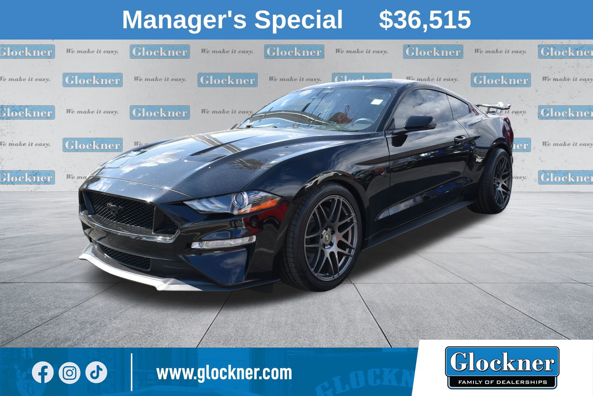 Certified 2021 Ford Mustang GT Premium w/ Equipment Group 401A