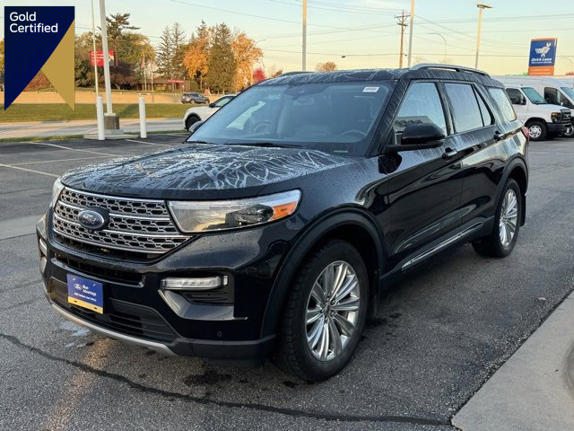 Certified 2021 Ford Explorer Limited w/ Class III Trailer Tow Package