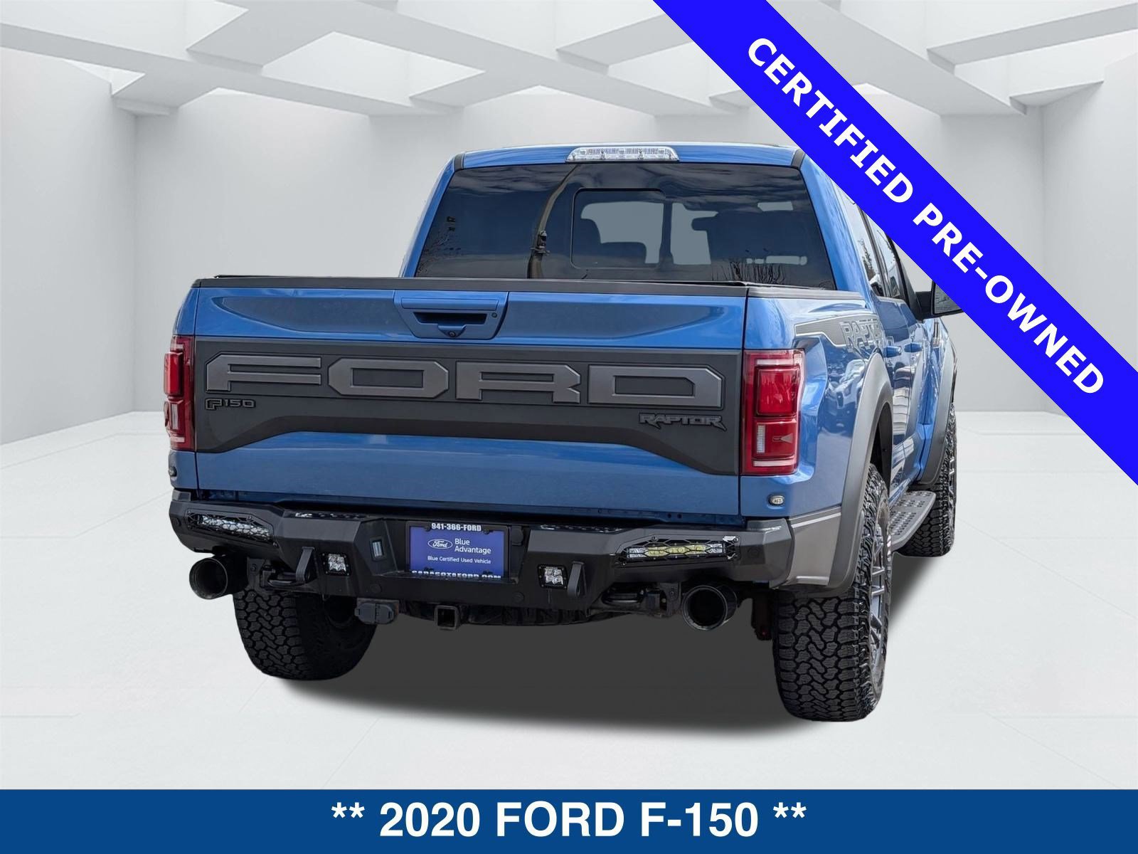 Certified 2020 Ford F150 Raptor w/ Equipment Group 802A Luxury image 4