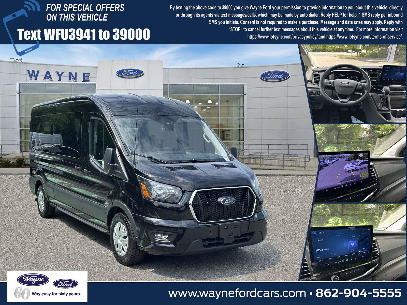 Certified 2025 Ford Transit 350 XLT