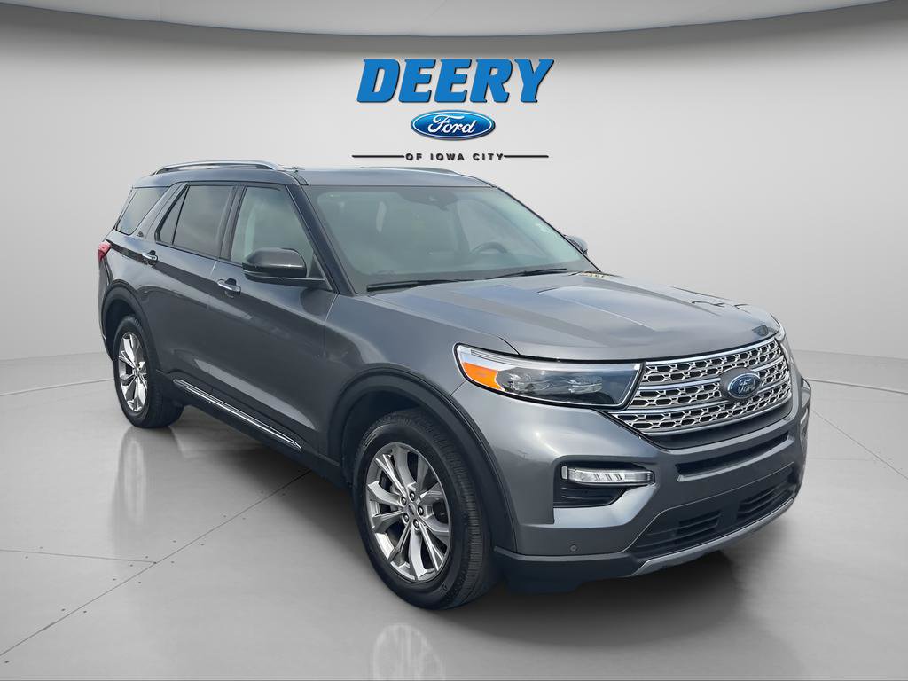 Certified 2023 Ford Explorer Limited w/ Limited Technology Package AWD/4WD image 1