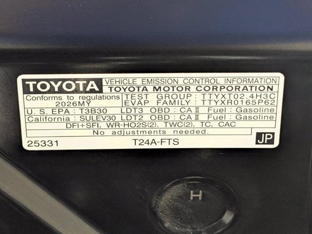 Used 2026 Toyota 4Runner 4WD image 25