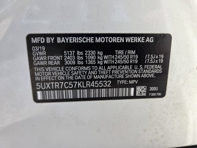 Used 2019 BMW X3 sDrive30i w/ Convenience Package RWD image 21