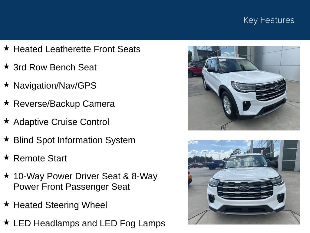 Certified 2026 Ford Explorer Active w/ Active Comfort Package RWD image 36