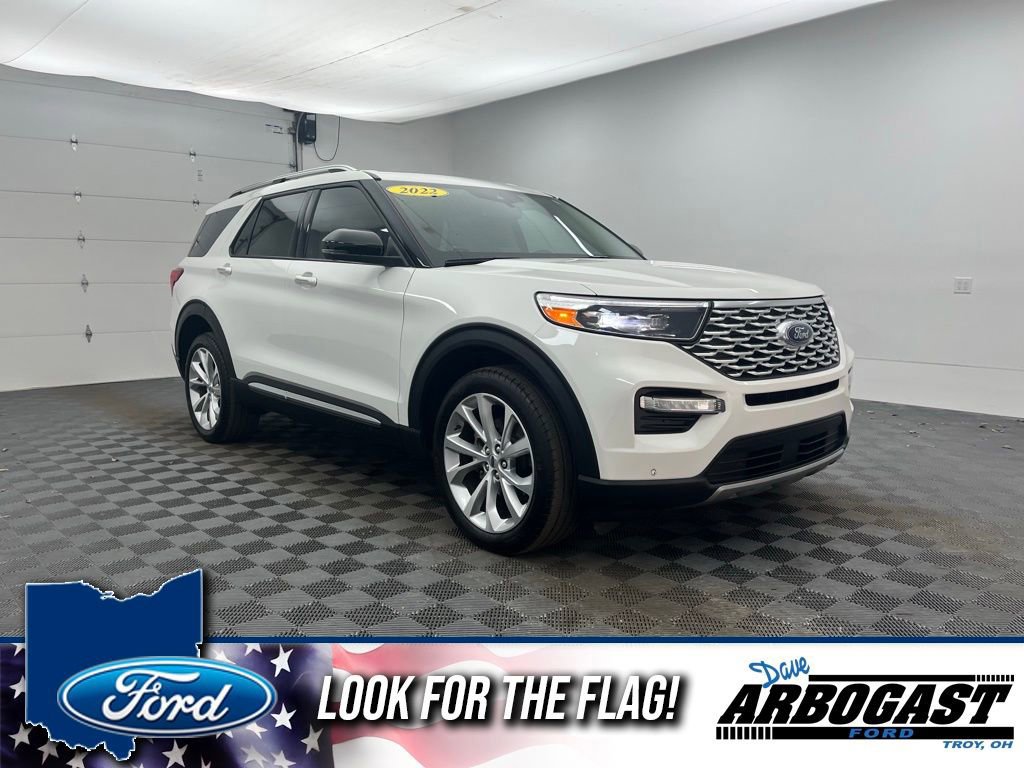 Certified 2022 Ford Explorer Platinum w/ Equipment Group 601A
