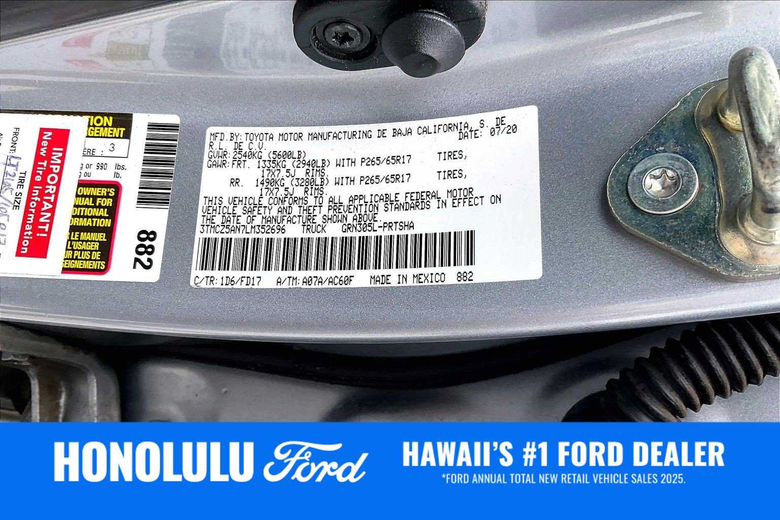 Used 2020 Toyota Tacoma 4x4 Double Cab image 20
