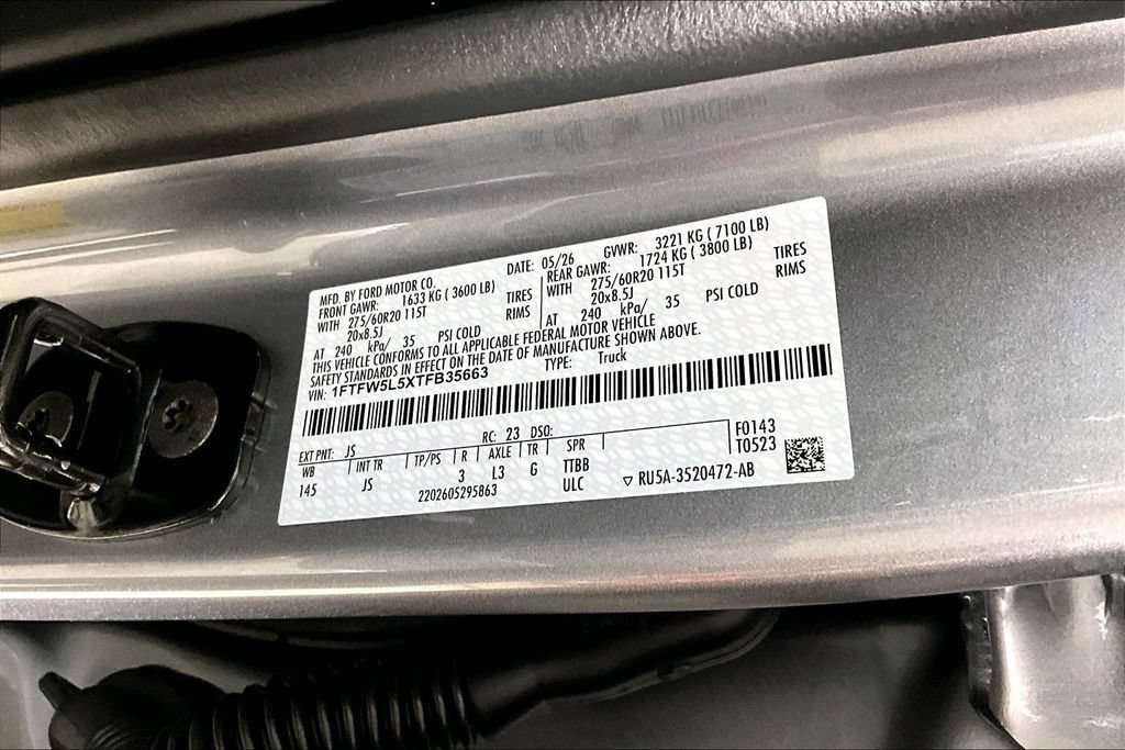 Certified 2026 Ford F150 Lariat w/ Equipment Group 501A Mid AWD/4WD image 26