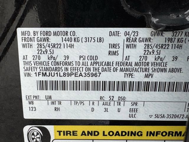 Certified 2023 Ford Expedition Platinum image 38