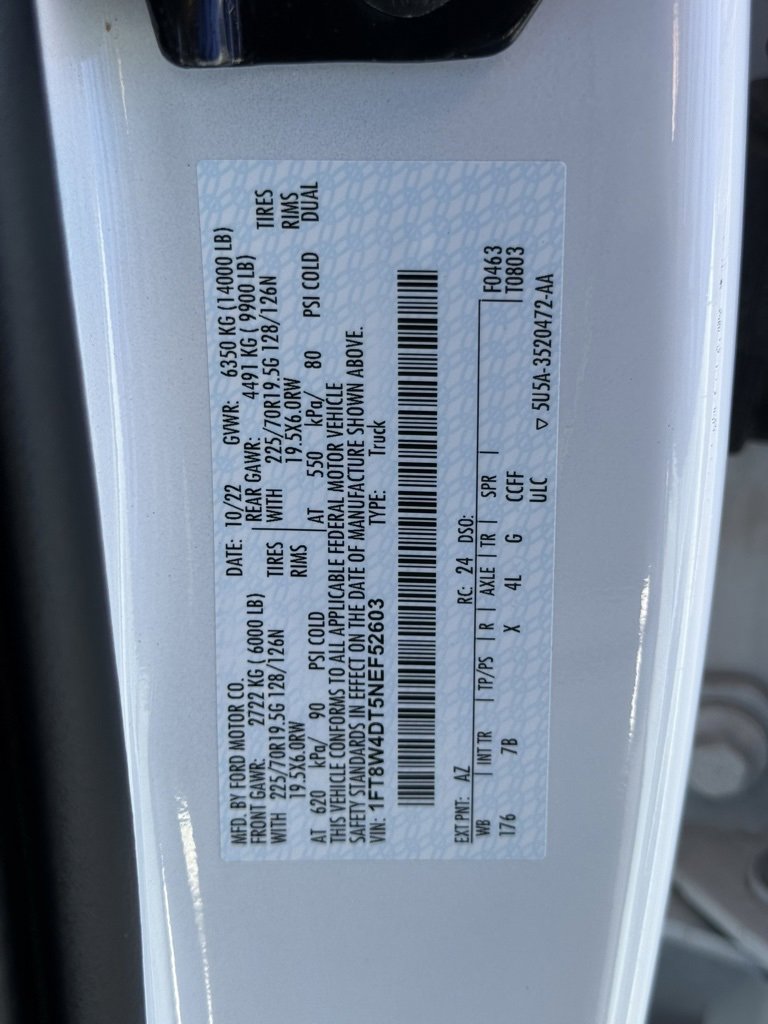 Certified 2022 Ford F450 Platinum w/ FX4 Off-Road Package image 35