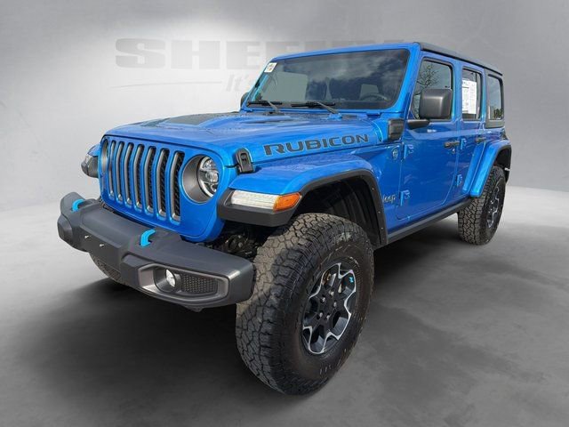 Used 2022 Jeep Wrangler Unlimited Rubicon 4xe w/ Cold Weather Group AWD/4WD image 16