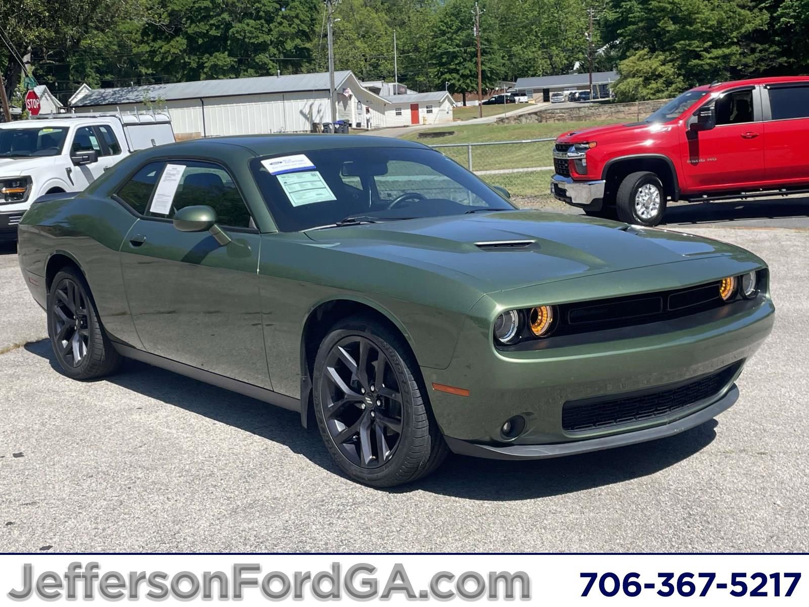 Used 2021 Dodge Challenger SXT w/ Blacktop Package image 1