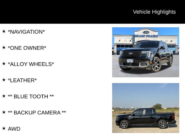 Certified 2025 Ford Maverick Lariat AWD/4WD image 4