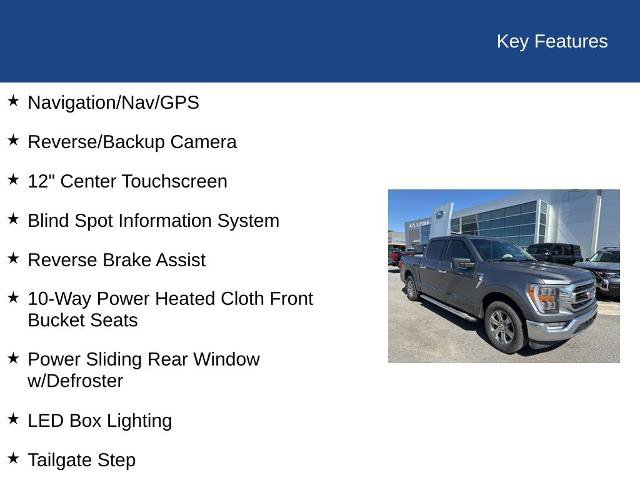Certified 2023 Ford F150 XLT w/ Equipment Group 302A High image 12