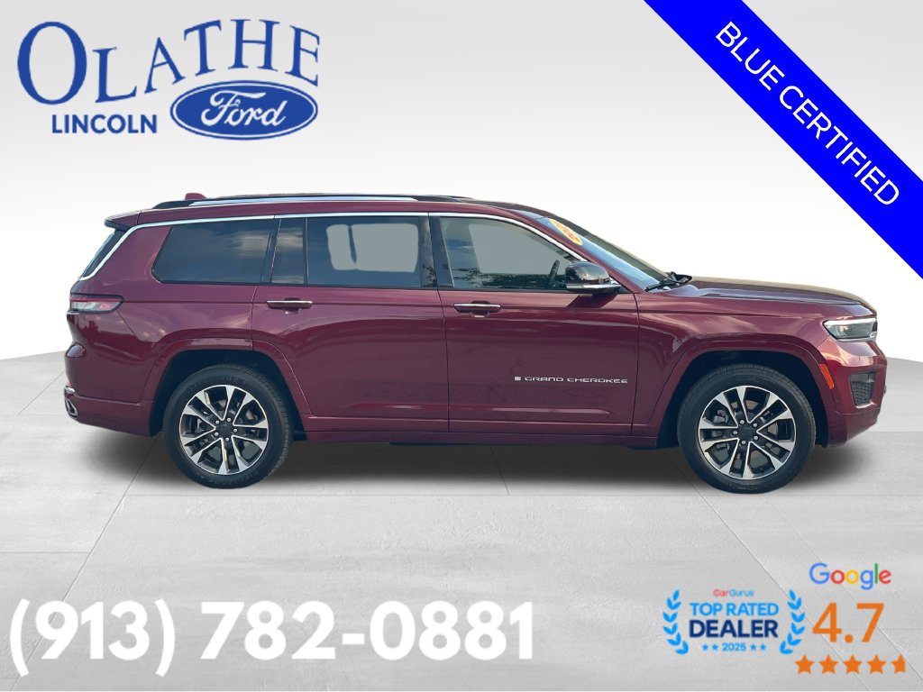 Used 2021 Jeep Grand Cherokee L Overland w/ Luxury Tech Group IV AWD/4WD image 7