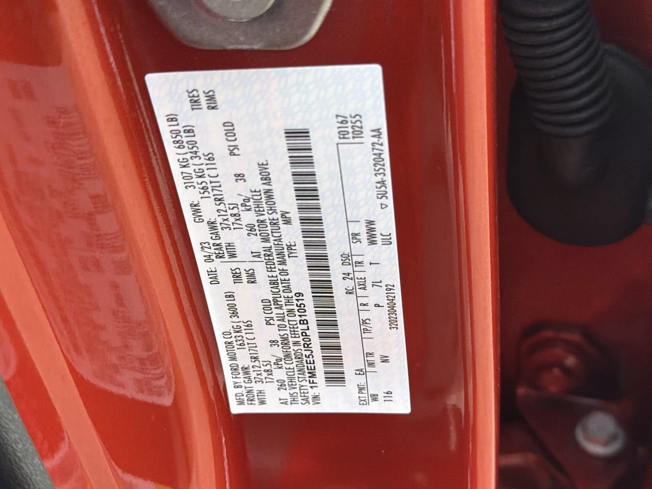 Certified 2023 Ford Bronco Raptor AWD/4WD image 19