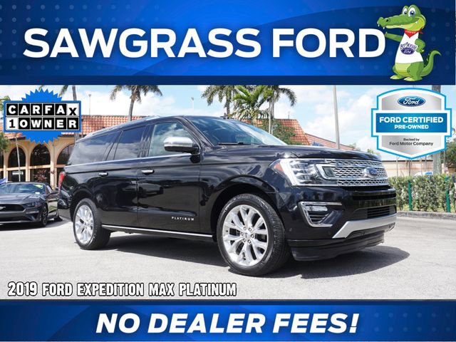 Certified 2019 Ford Expedition Max Platinum RWD image 1