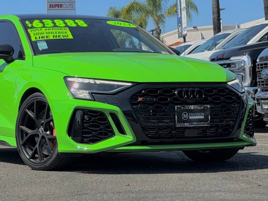 Used 2024 Audi RS 3 w/ Black Optic Plus Package image 3