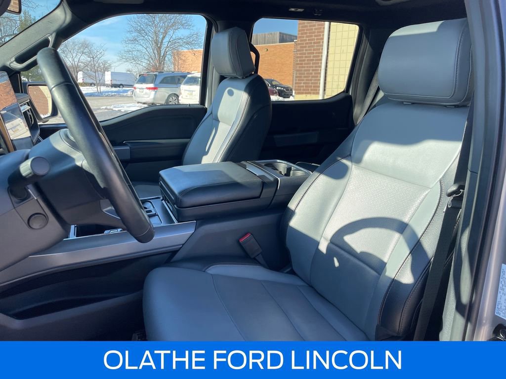 Certified 2023 Ford F150 Lightning Lariat w/ Equipment Group 511A High image 21