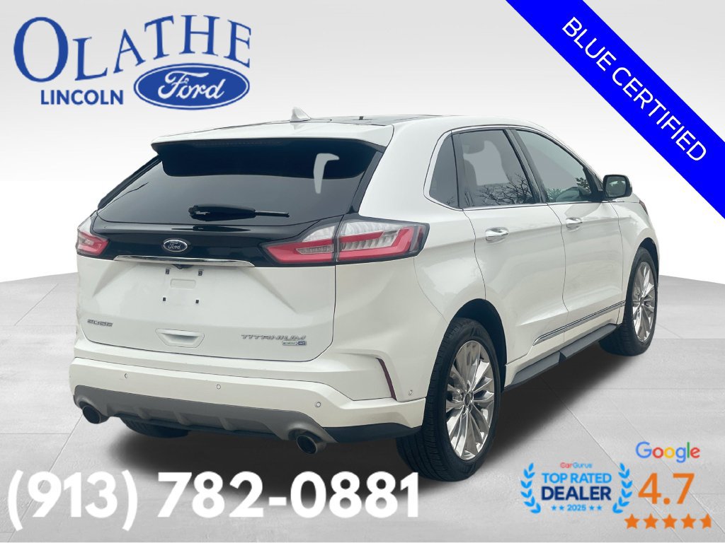 Certified 2020 Ford Edge Titanium w/ Equipment Group 301A AWD/4WD image 8