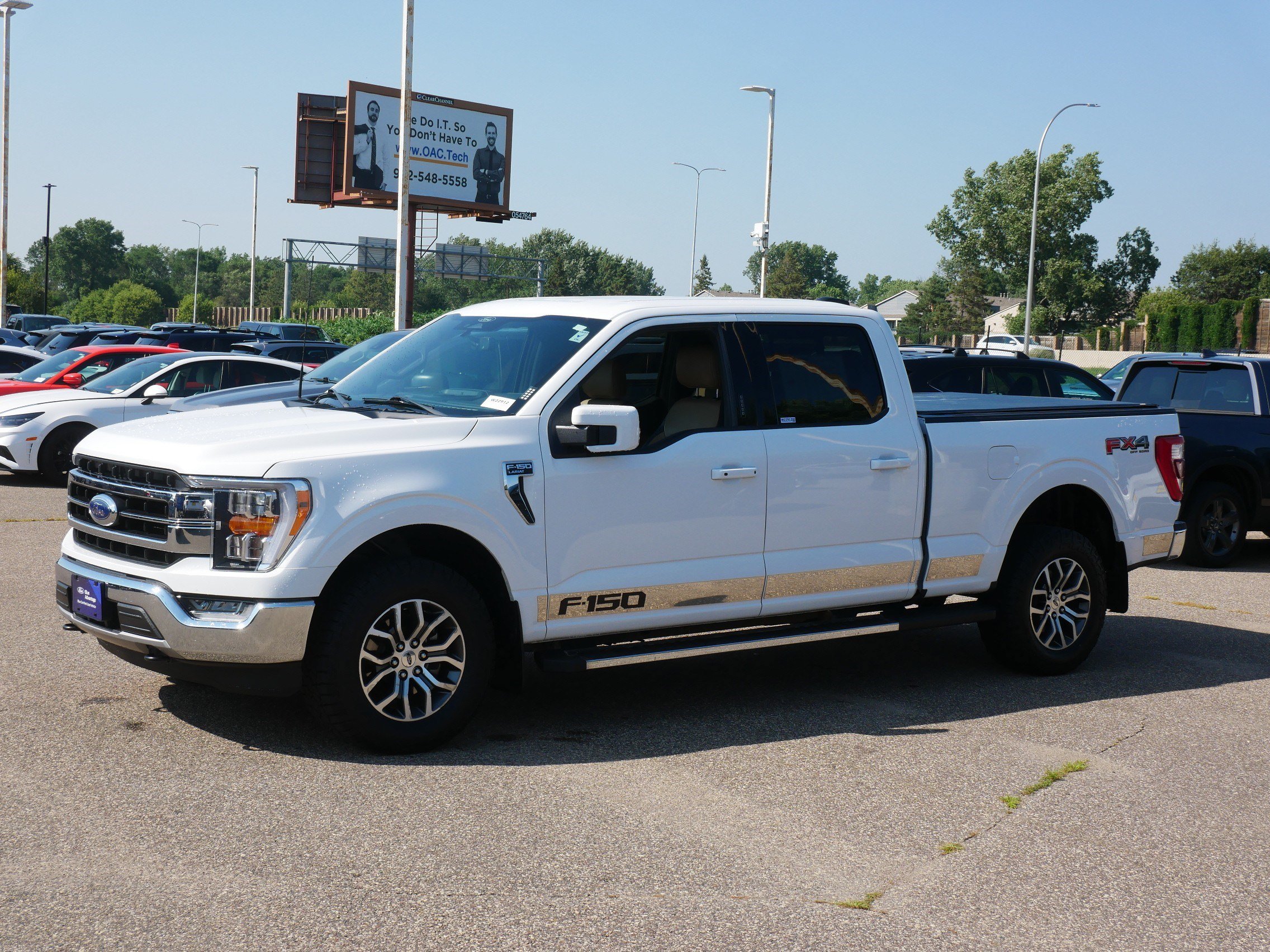Certified 2021 Ford F150 Lariat w/ Max Trailer Tow Package AWD/4WD image 3