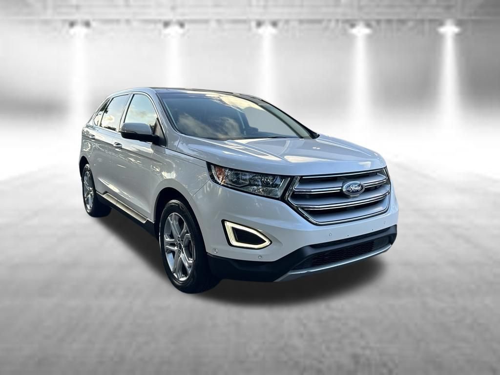 Certified 2018 Ford Edge Titanium w/ Equipment Group 302A AWD/4WD image 2
