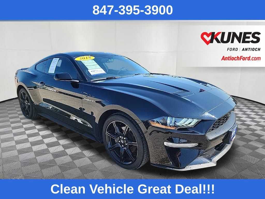 Certified 2018 Ford Mustang Coupe w/ Equipment Group 101A RWD image 12