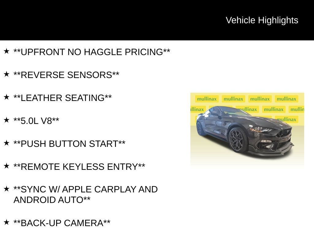 Certified 2023 Ford Mustang Mach 1 w/ Mach 1 Handling Package image 6