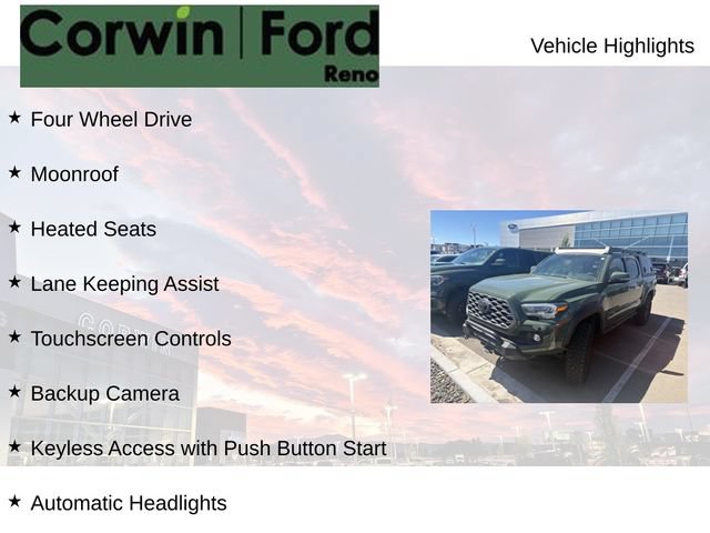 Used 2022 Toyota Tacoma TRD Off-Road w/ TRD Premium Off Road Package AWD/4WD image 8