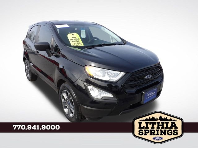 Certified 2020 Ford EcoSport S