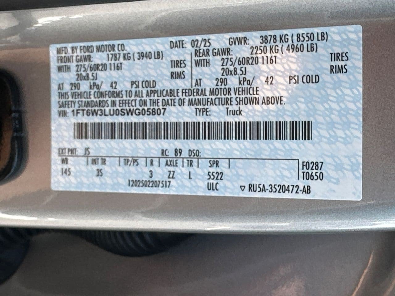 Certified 2025 Ford F150 Lightning Flash AWD/4WD image 35
