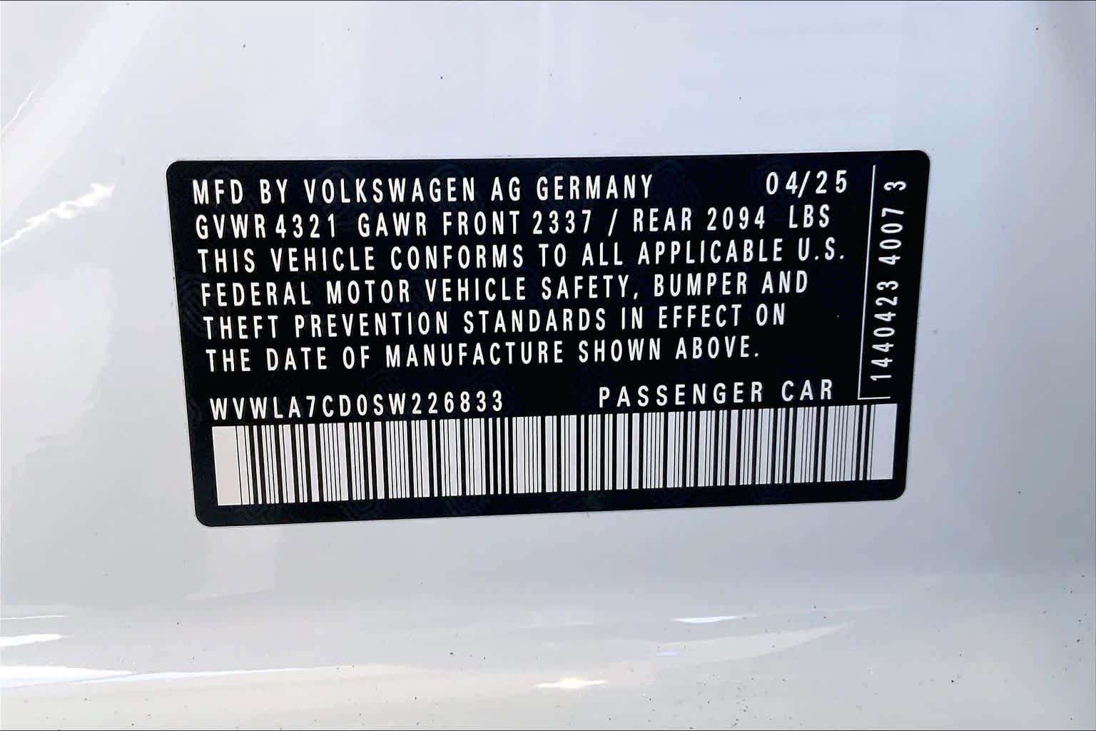 Used 2025 Volkswagen GTI S FWD image 31