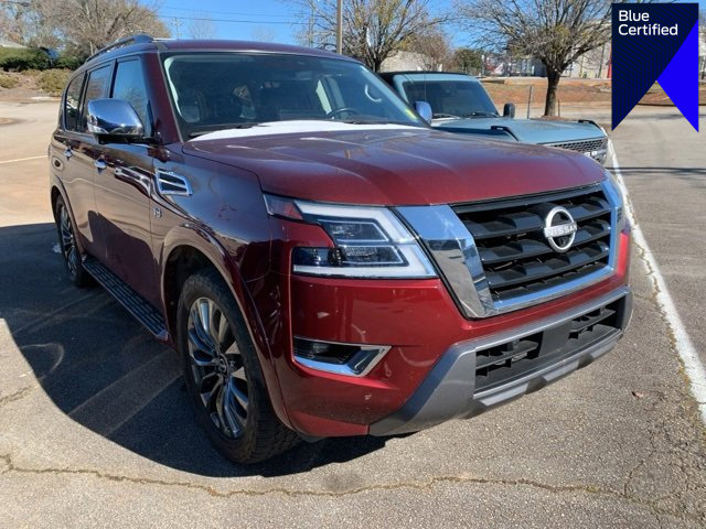 Used 2022 Nissan Armada Platinum w/ Captain's Chairs Package