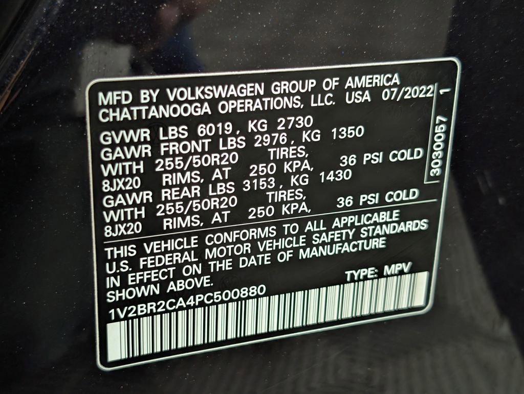 Used 2023 Volkswagen Atlas SEL AWD/4WD image 24