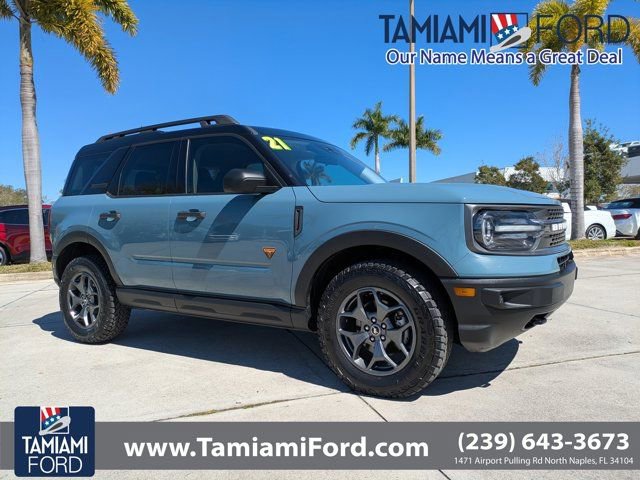 Certified 2021 Ford Bronco Sport Badlands