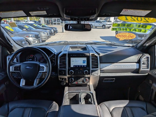 Certified 2021 Ford F350 Platinum w/ Snow Plow Prep Package AWD/4WD image 13