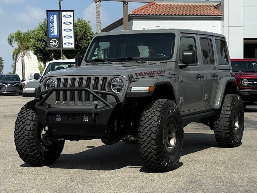 Used 2021 Jeep Wrangler Unlimited Rubicon w/ LED Lighting Group AWD/4WD image 4