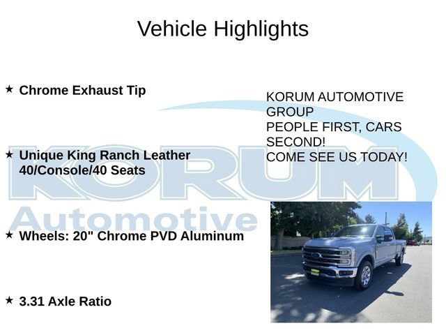 Certified 2025 Ford F250 King Ranch w/ Chrome Package AWD/4WD image 12